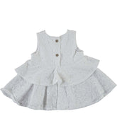 Rochita de vara, Anglaise, bumbac, alb